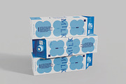 Milk Carton Boxes Mockup, a Packaging Mockup by skybluecreative (Thumbnail 1 of 3)