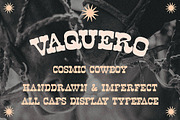 Vaquero • Western handdrawn typeface, a Handwritten Font by Pony Gold Studio (Thumbnail 1 of 4)