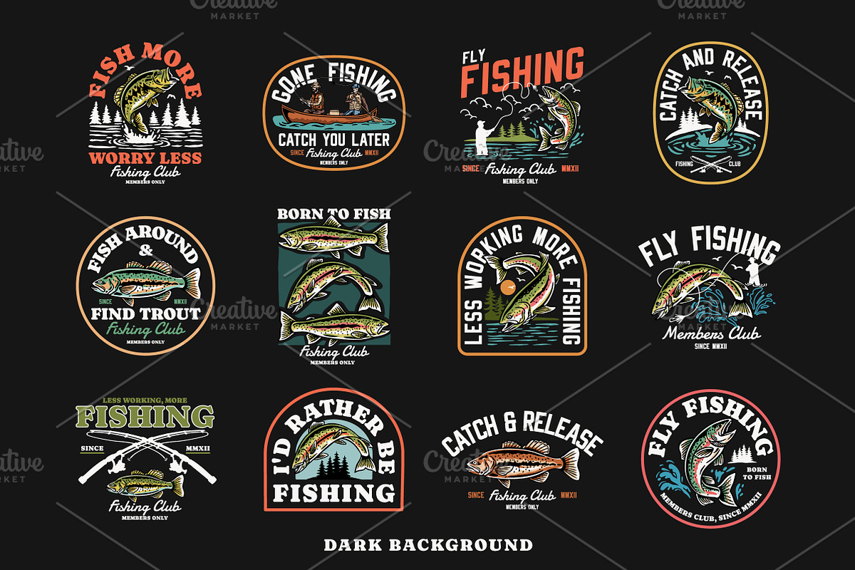 Fishing Design Collection, a Branding & Logo Template by cd-design.co (Photo 3 of 8)
