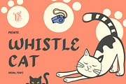 Whistle Cat, a Blackletter Font by LetterStock (Thumbnail 1 of 6)