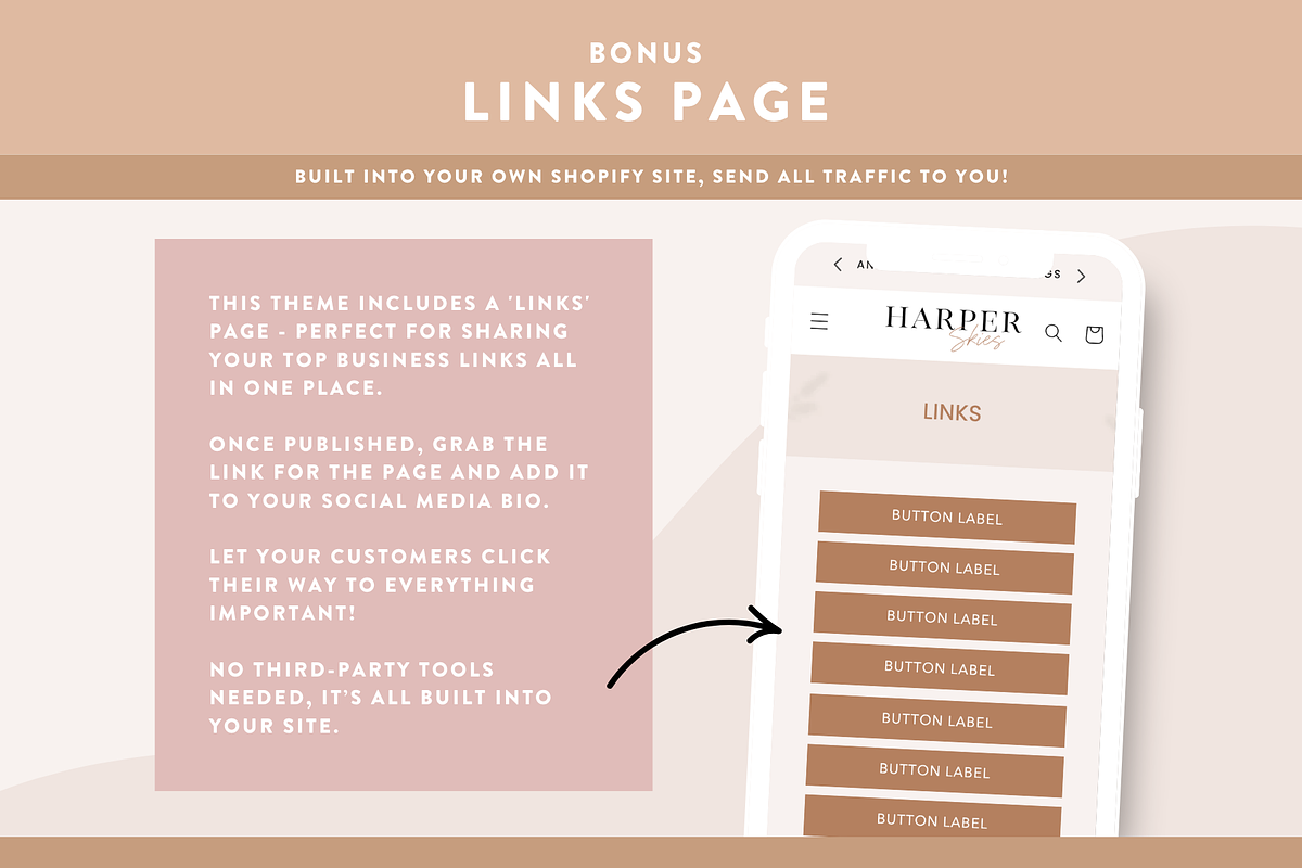 Minimal Aesthetic Shopify Theme, a Shopify Template by Design Pixie (Photo 9 of 11)