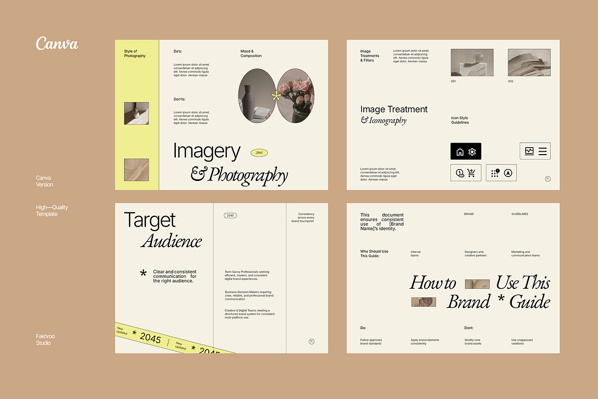 Aesthetic Brand Guidelines - AEE, a Branding & Logo Template by fakhroo (Photo 13 of 13)