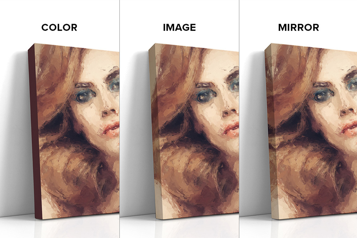 Canvas Mockups Bundle 2, a Merchandise Mockup by Mockups by Carlos Viloria (Photo 3 of 47)