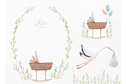 WATERCOLOR BABY BUNDLE, an Animal Illustration by Lembrik's Artworks (Thumbnail 8 of 8)