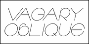 Vagary JNL, a Sans Serif Font by Jeff Levine Fonts (Thumbnail 4 of 5)