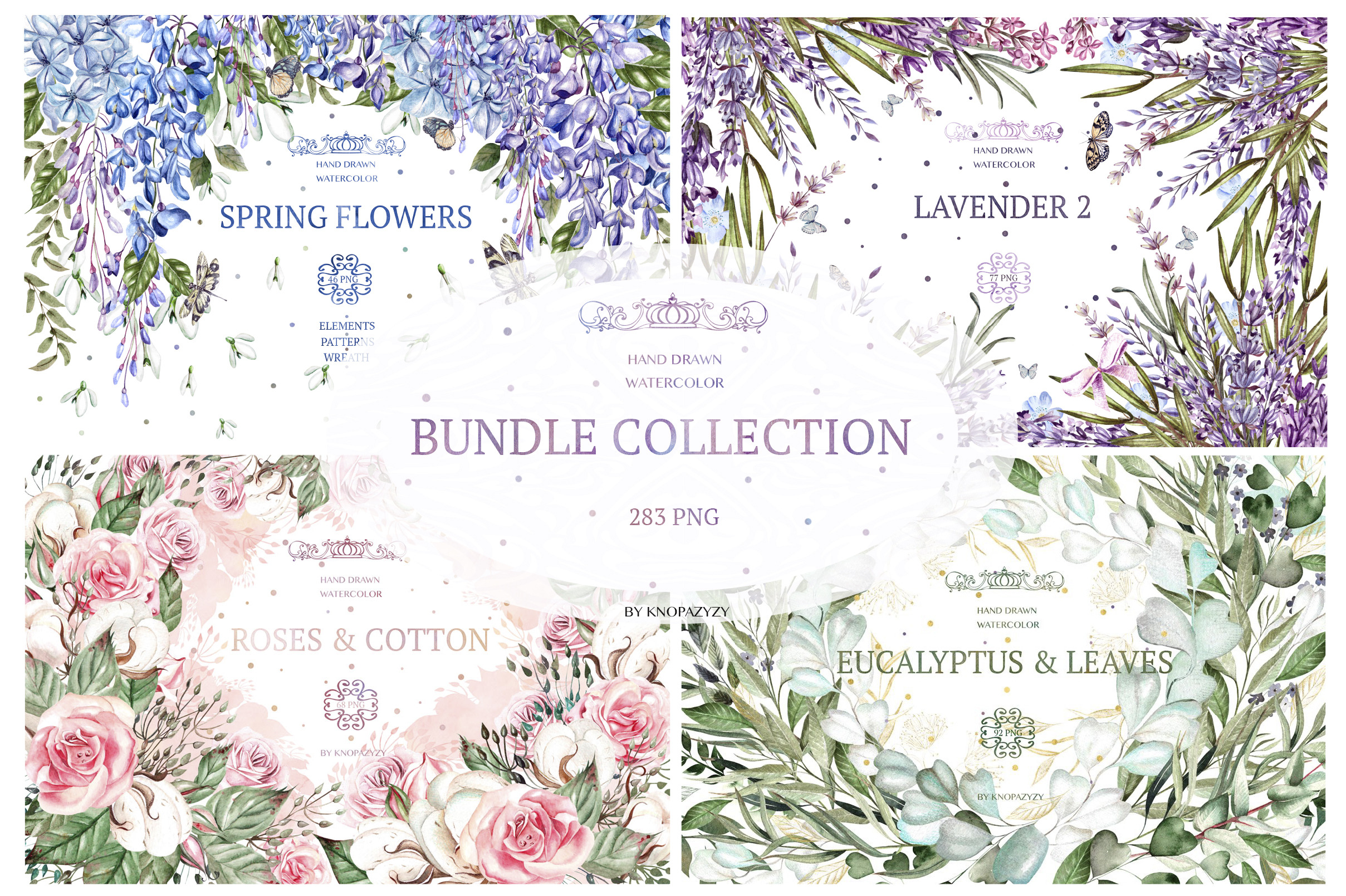 Hand Drawn Bundle Collection, an Object Graphic by Knopazyzy
