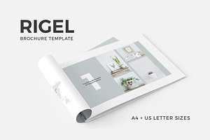 Rigel Publisher Brochure Template