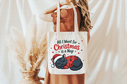 Sarcastic Funny Christmas Lazy Cat P, an Illustration by Daily.Designs (Thumbnail 4 of 5)