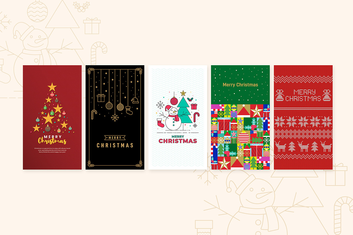 Christmas Greeting Card, a Social Media Template by muhisya (Photo 7 of 8)