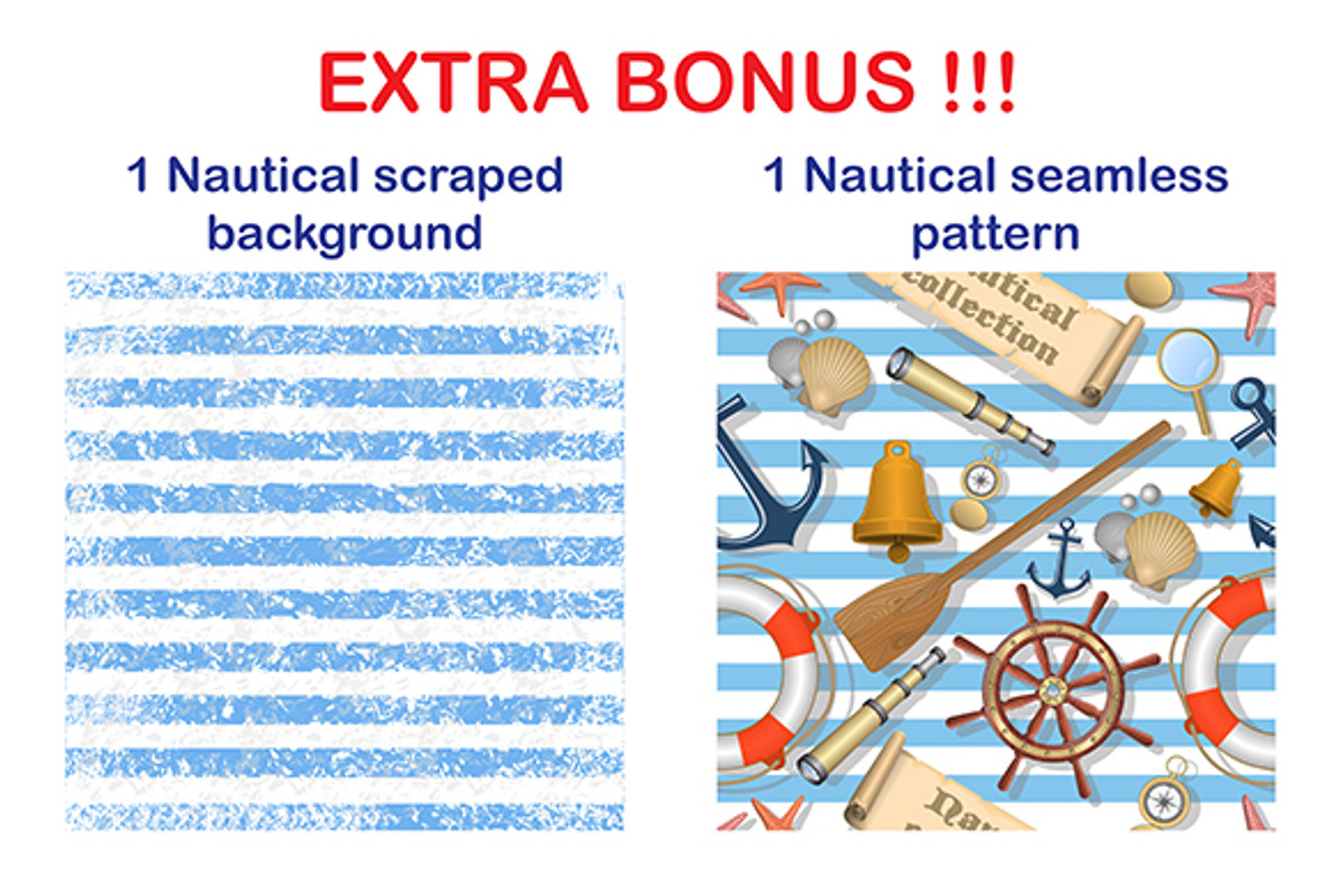 Nautical vectors collection preview 4