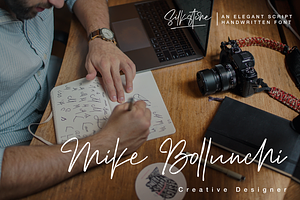 Silkstone - Handwritten Script Font