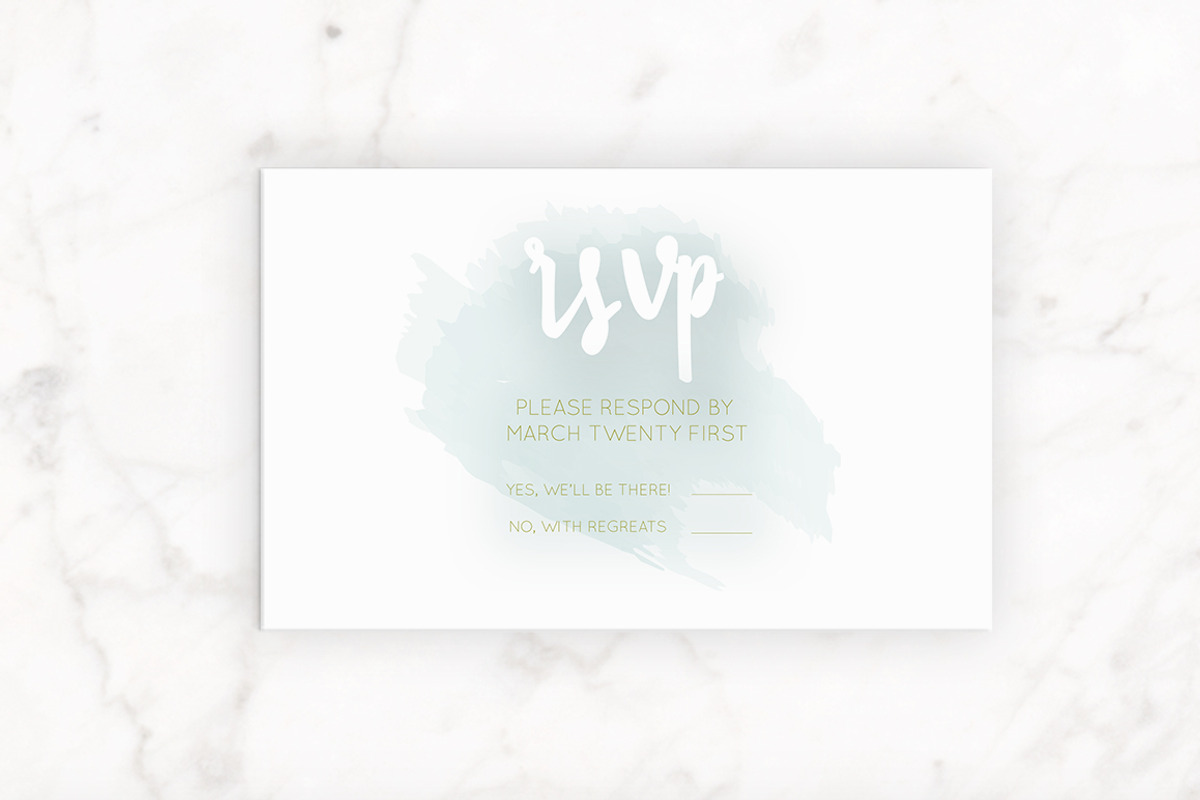 Watercolor Handwritten Invitation, an Invitation Template by Aloha Philly (Photo 3 of 6)
