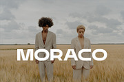 Moraco Display, a Sans Serif Font by Foxtype (Thumbnail 1 of 5)
