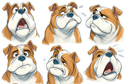 Funny Dog Sticker Pack 120+ Sheets, a Print Template by Virgo Studio (Thumbnail 13 of 16)
