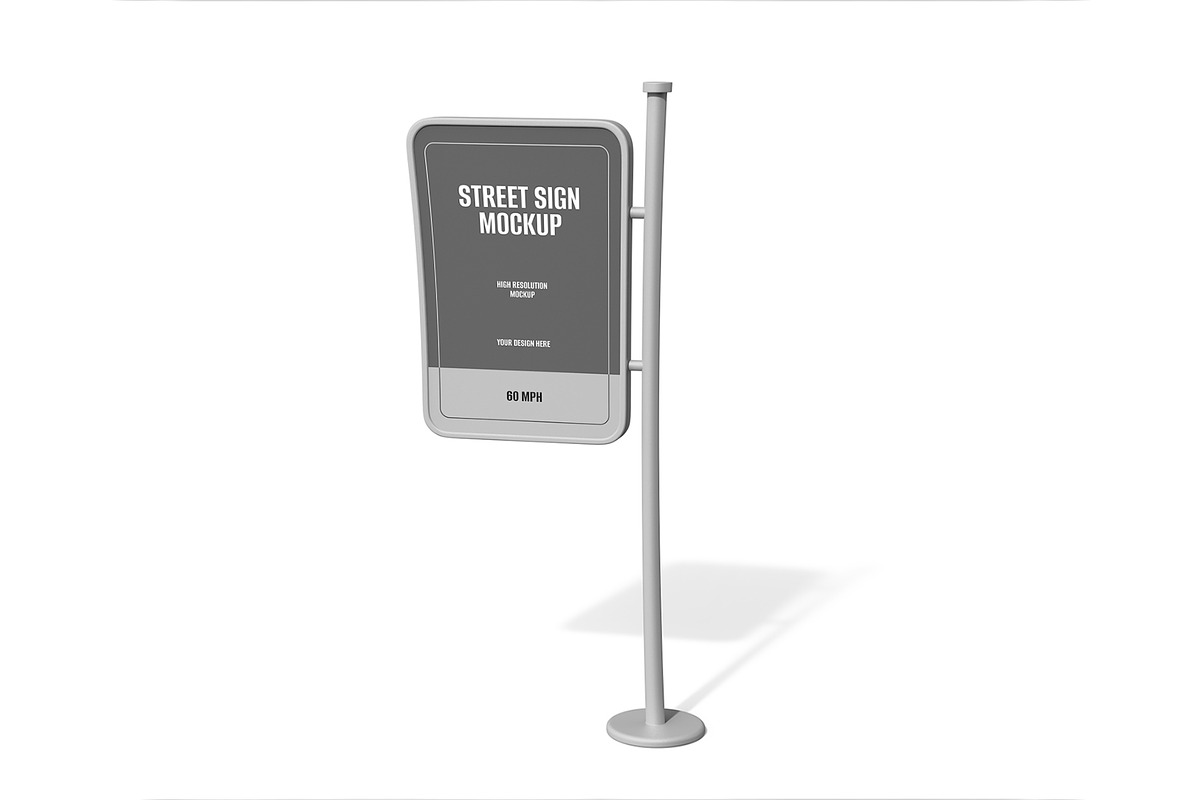 Directional Street Sign Mockup, a Product Mockup by graphypix (Photo 4 of 4)