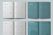 Workbook Planner Layout, a Stationery Template by ContestDesign (Thumbnail 3 of 4)