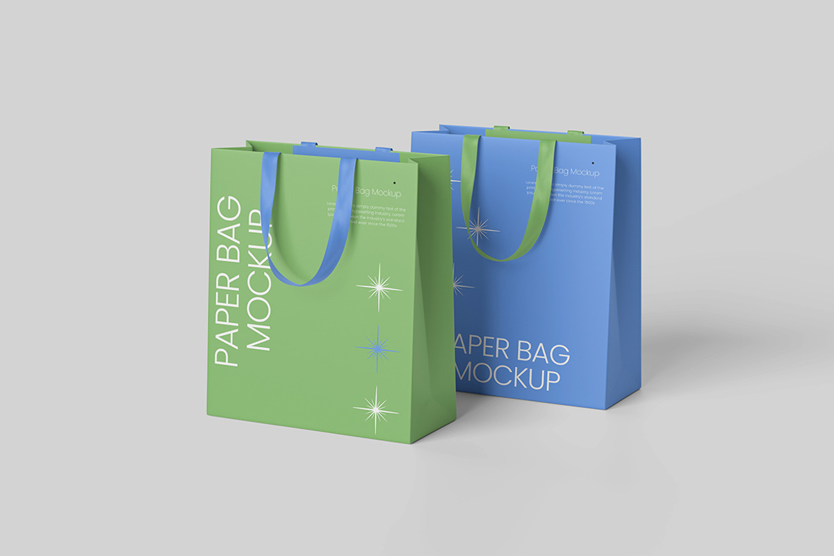 Paper Bag Mockup, a Packaging Mockup by Design Source_ (Photo 3 of 5)
