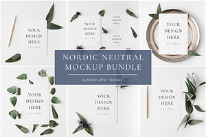 Nordic Neutral Mockup Bundle