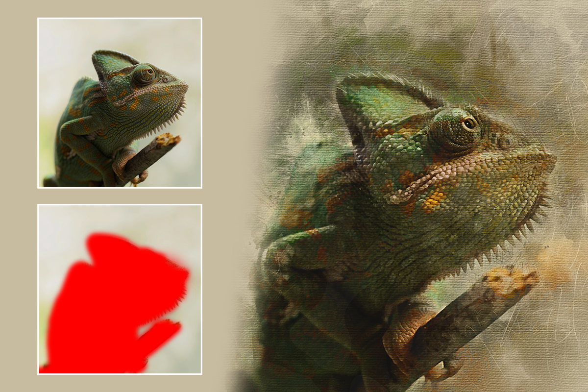 Watercolor Photoshop Action, an Action Add-On by LUXDesignStudios (Photo 5 of 7)