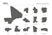 Region Silhouettes of 88 countries, an Education Illustration by asantosg (Thumbnail 16 of 19)