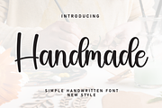 Handmade | Script Font, a Handwritten Font by Scratchones (Thumbnail 1 of 8)