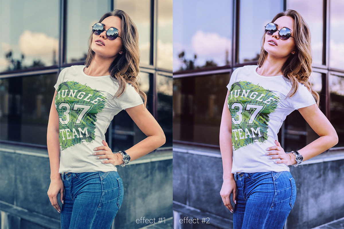 T-Shirt Mock-Up Fashion Girl, a Shirt Mockup by Dikarte.Store (Photo 3 of 9)