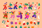Merry Christmas and Happy New Year!, a Seasonal Illustration by MoleskoStudio (Thumbnail 12 of 27)