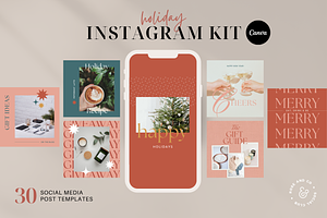 Holiday Social Media Templates