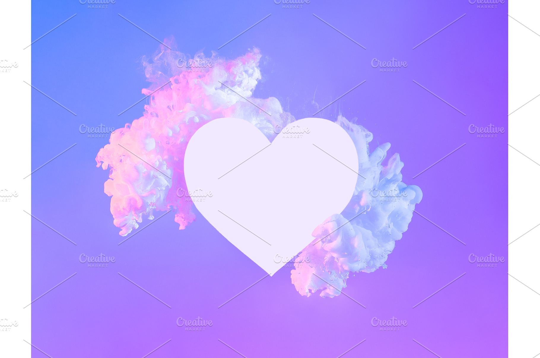 Neon Valentines day concept, an Abstract Photo by Fascinadora