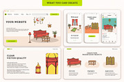 Elegant Indoor Eid Scene Creator, an Illustration by MEANDSTUDIO (Thumbnail 3 of 4)
