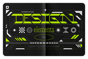 Abstract Design Elements Collection