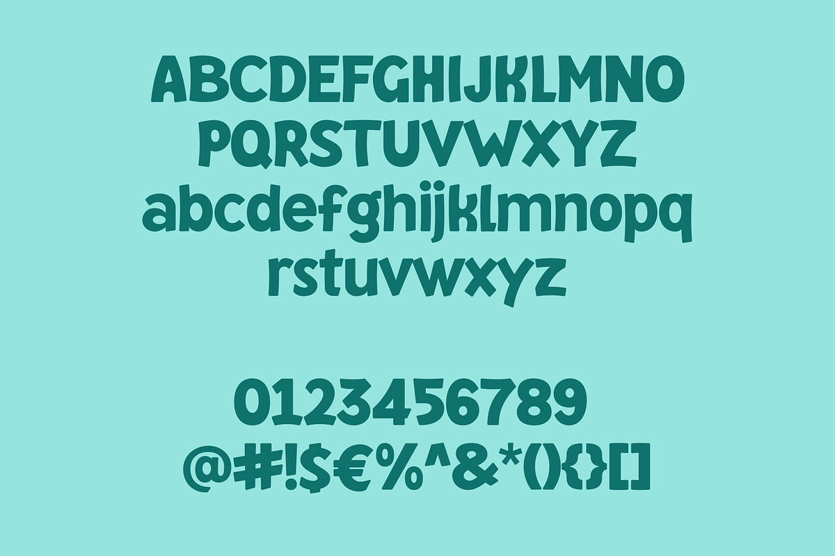 HD Pura - Fun Display Font, a Sans Serif Font by Hamdi Designs (Photo 5 of 11)