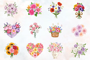 Happy Mother's Day Flowers Clip Art, an Illustration by RobertsArt (Thumbnail 4 of 7)
