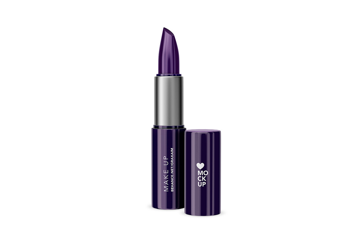 Cosmetics Lipstick Mockup - Make up, a Product Mockup by Graxaim Mock-up (Photo 2 of 5)