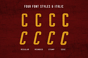 Courager Typeface (8 Fonts!), a Sans Serif Font by Martype (Thumbnail 5 of 9)