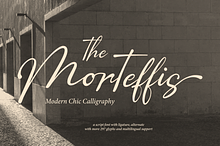 The Morteffis | Modern Calligraphphy