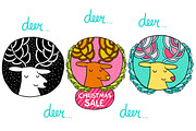 Deer..., an Animal Illustration by kostolom3ooo (Thumbnail 1 of 5)