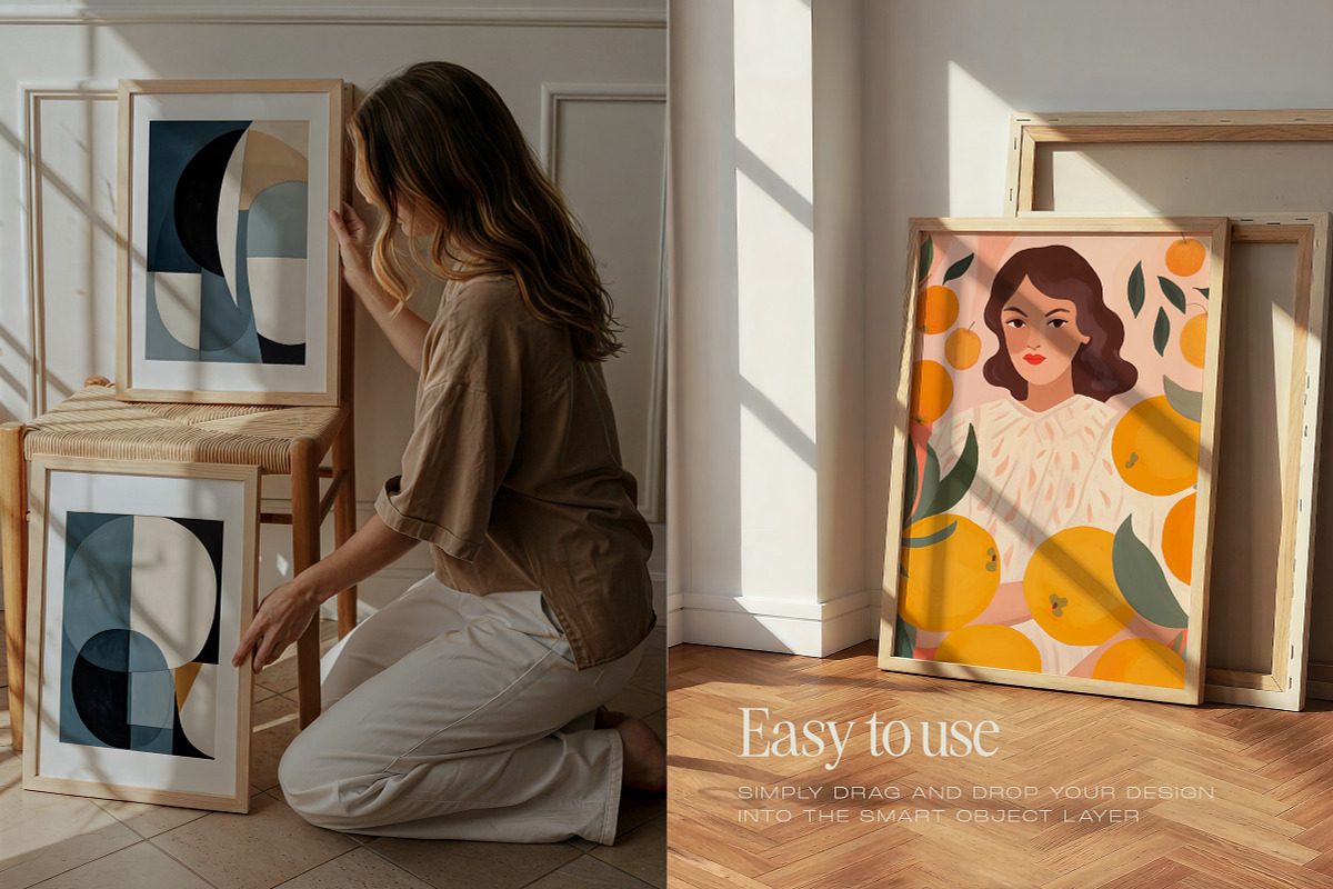 Chiara Frame Mockup Bundle, a Household Mockup by Salt Color Studio (Photo 13 of 19)