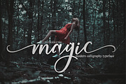 magic script, a Script Font by MrLetters (Thumbnail 1 of 6)