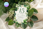 Mis Quince Años Invitation, a Templates & Theme by VeliusCreativeStudio (Thumbnail 1 of 3)