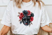 Dark Rose Halloween Bundle Clipart, an Illustration by Pixels.Craft (Thumbnail 6 of 7)