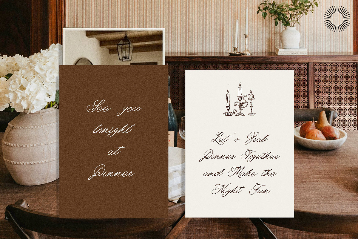Velouria Script, a Script Font by Setara Langit CreativeStd (Photo 4 of 12)