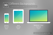 30 Backgrounds - iphone, ipad & imac, a Texture Graphic by Asaelv Shop! (Thumbnail 2 of 5)