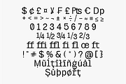 Miracle Mono - Sans Serif Font, a Sans Serif Font by Keithzo (Thumbnail 7 of 8)