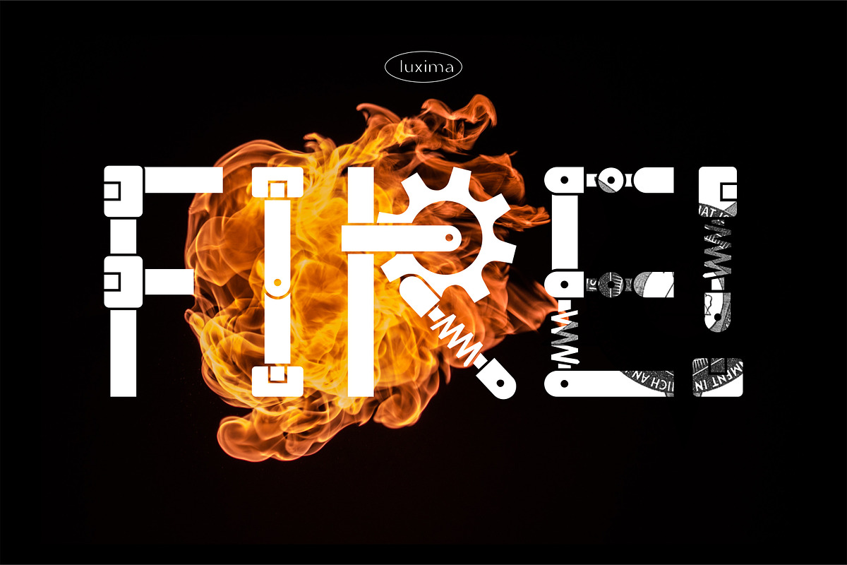 ROBOHEIMER, a Sans Serif Font by Luxima (Photo 5 of 5)