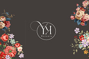 Hand made Botanic Logo KIT, a Branding & Logo Template by Zsstudio (Thumbnail 3 of 8)