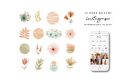 64 Watercolor Instagram Highlights, a Work Illustration by beatriceviyiwi (Thumbnail 4 of 5)