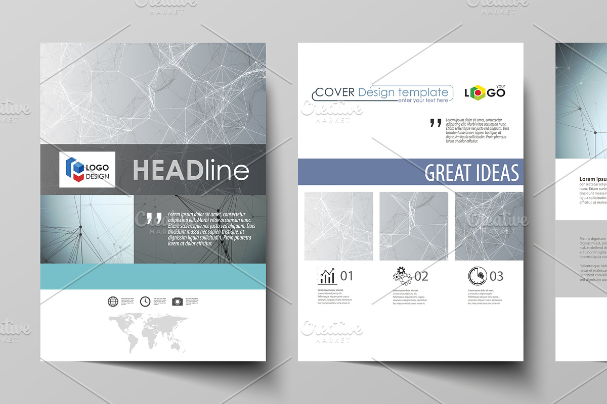 Mega Pack templates, a Brochure Template by VectorShop (Photo 51 of 102)