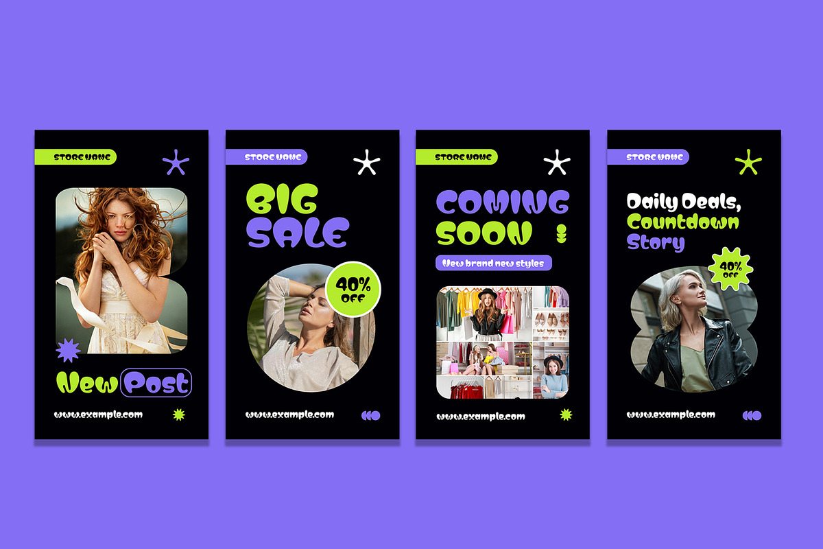Brand Social Media Story Layout, a Social Media Template by ContestDesign (Photo 3 of 3)