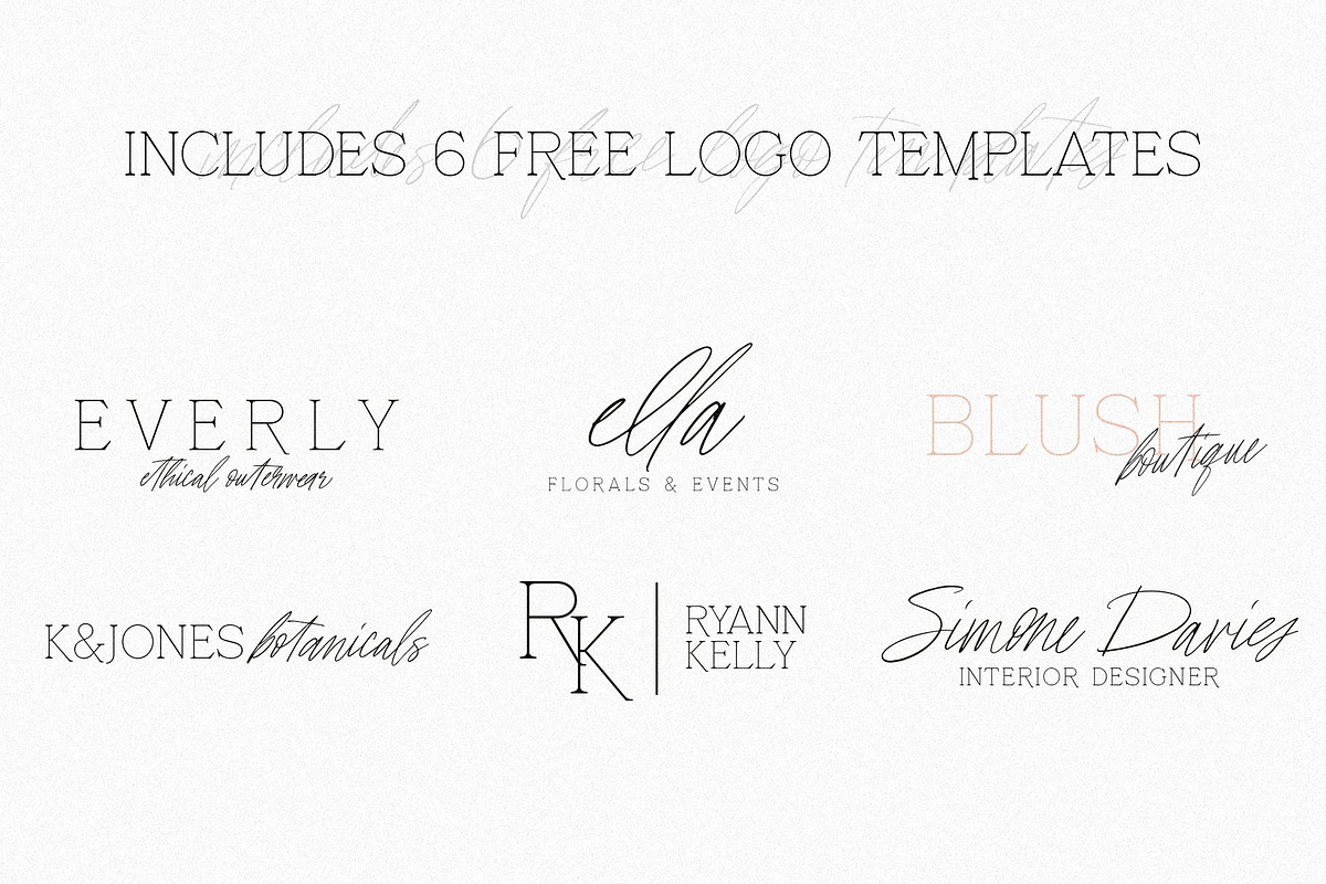 Logo Font Bundle by Jen Wagner Co., a Sans Serif Font by Jen Wagner Co (Photo 37 of 37)